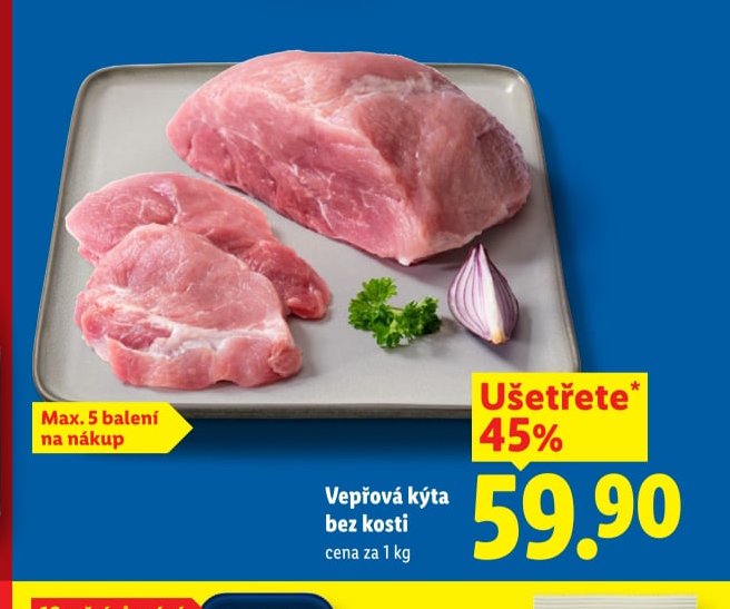 Vepřová kýta bez kosti