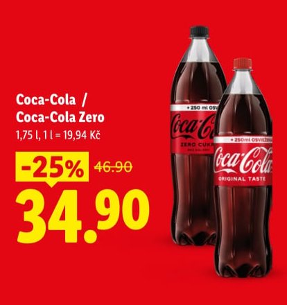 Coca-Cola / Coca-Cola Zero 1,75 l