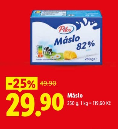 Máslo Pilos 250 g