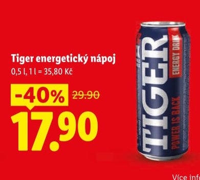 Tiger energetický nápoj 0,5 l