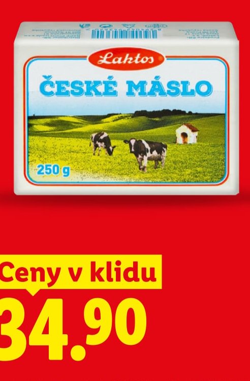 Laktos České máslo