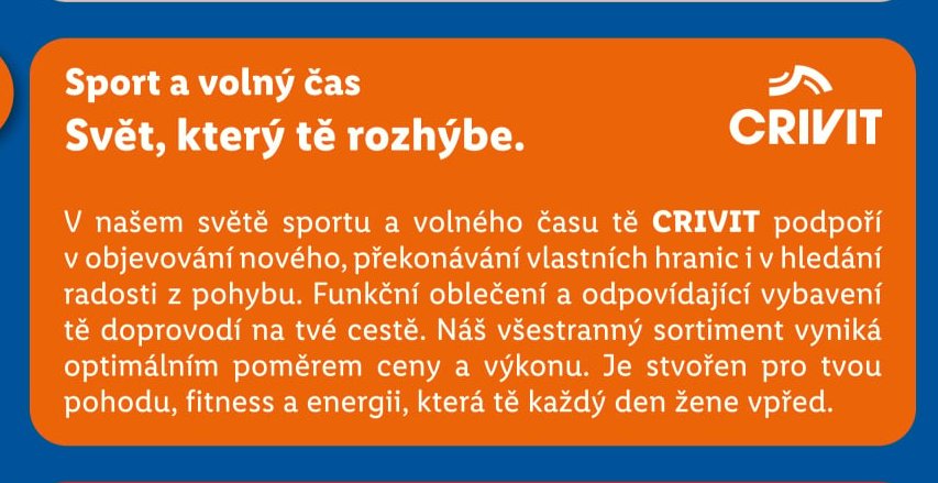 Sport a volný čas