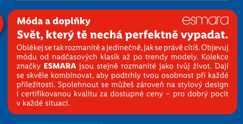 Móda a doplňky