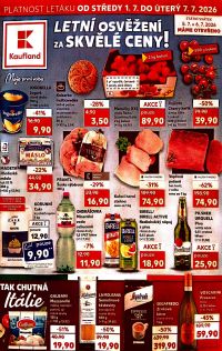 akční leták Kaufland 1.7.2026-7.7.2026