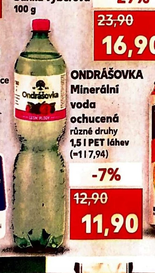 Ondrášovka Minerální voda ochucená