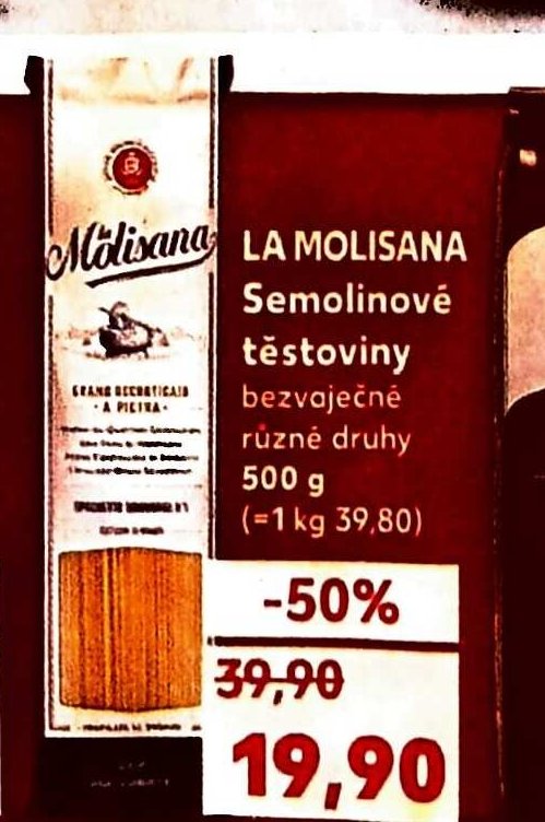 La Molisana Semolinové těstoviny