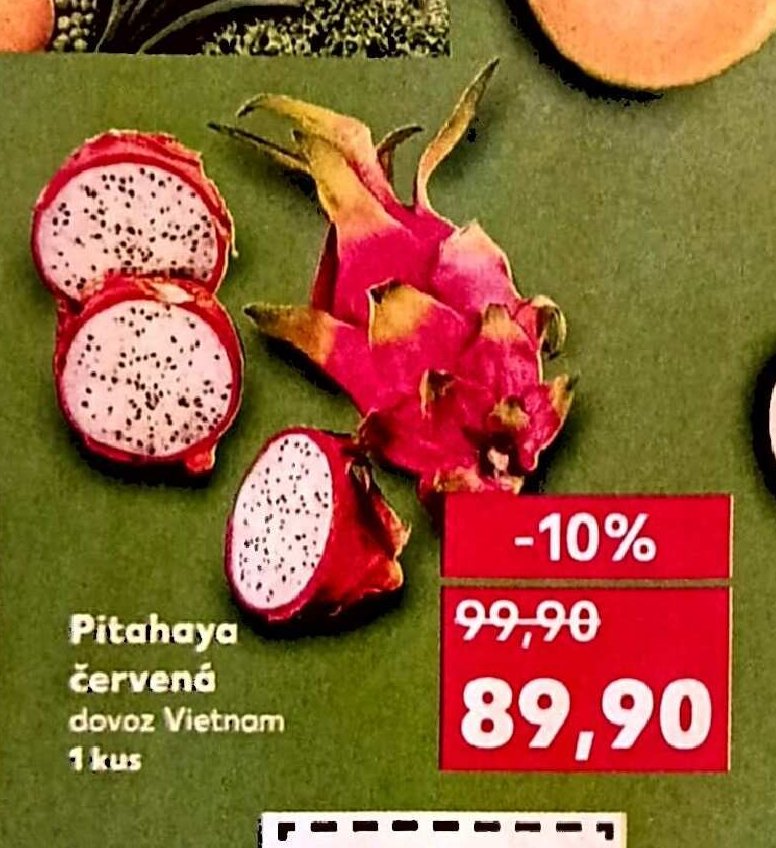 Pitahaya červená