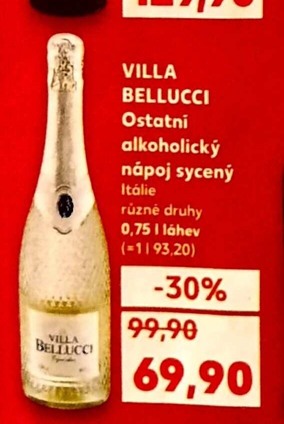 VILLA BELLUCCI Ostatní alkoholické nápoje