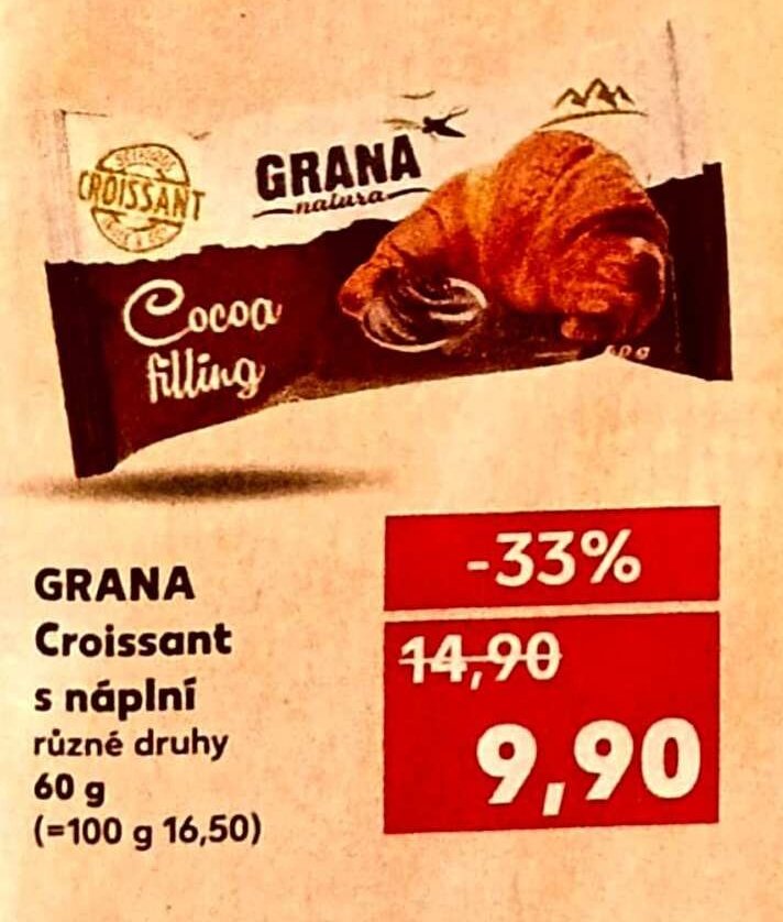 GRANA Croissant s náplní