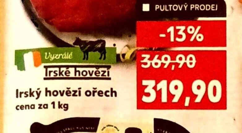 Irský hovězí ořech