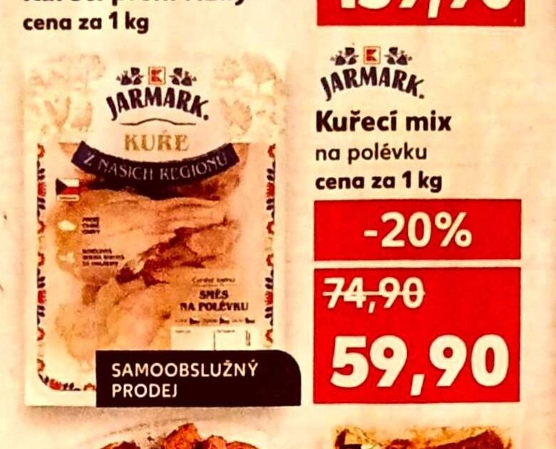 Jarmark Kuřecí mix na polévku