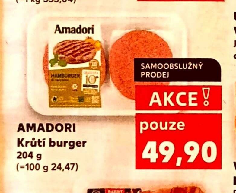 Amadori Krůtí burger