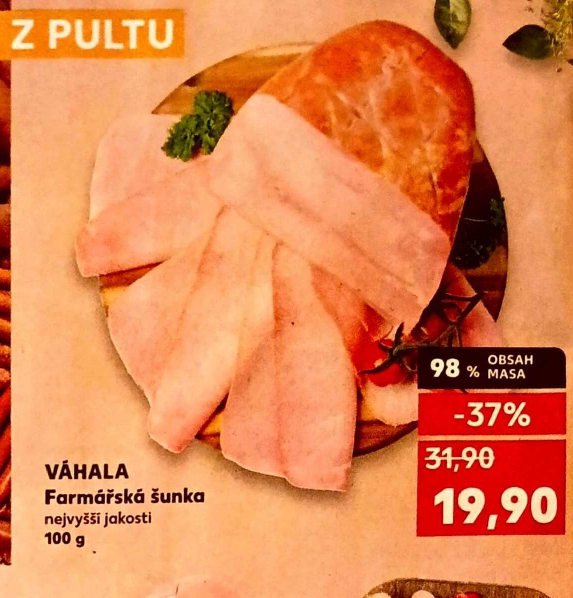 VÁHALA Farmářská šunka