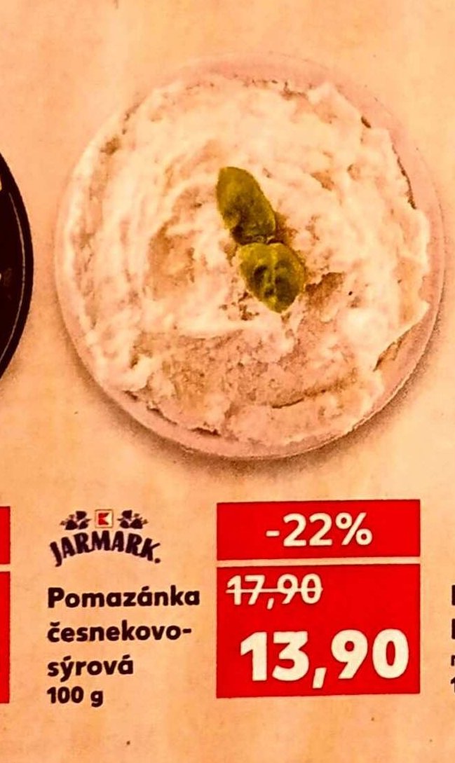 JARMARK Pomazánka česnekovo-sýrová