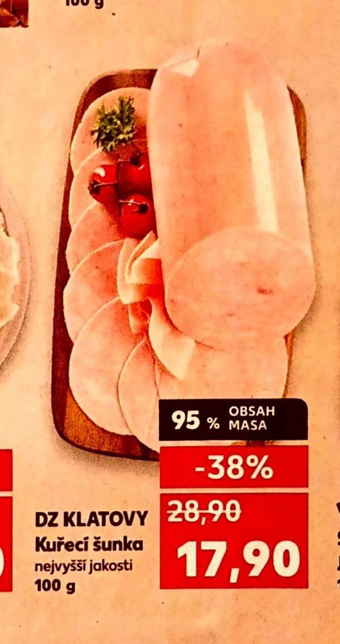 DZ KLATOVY Kuřecí šunka