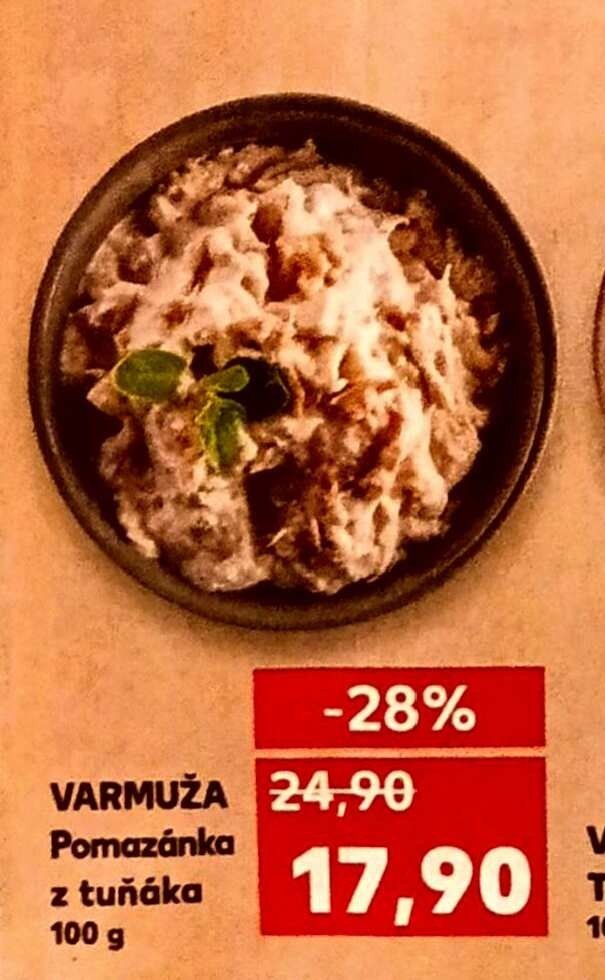 VARMUŽA Pomazánka z tuňáka