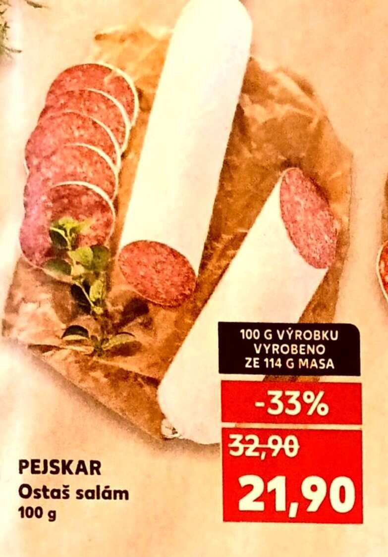 Pejskar Ostaš salám