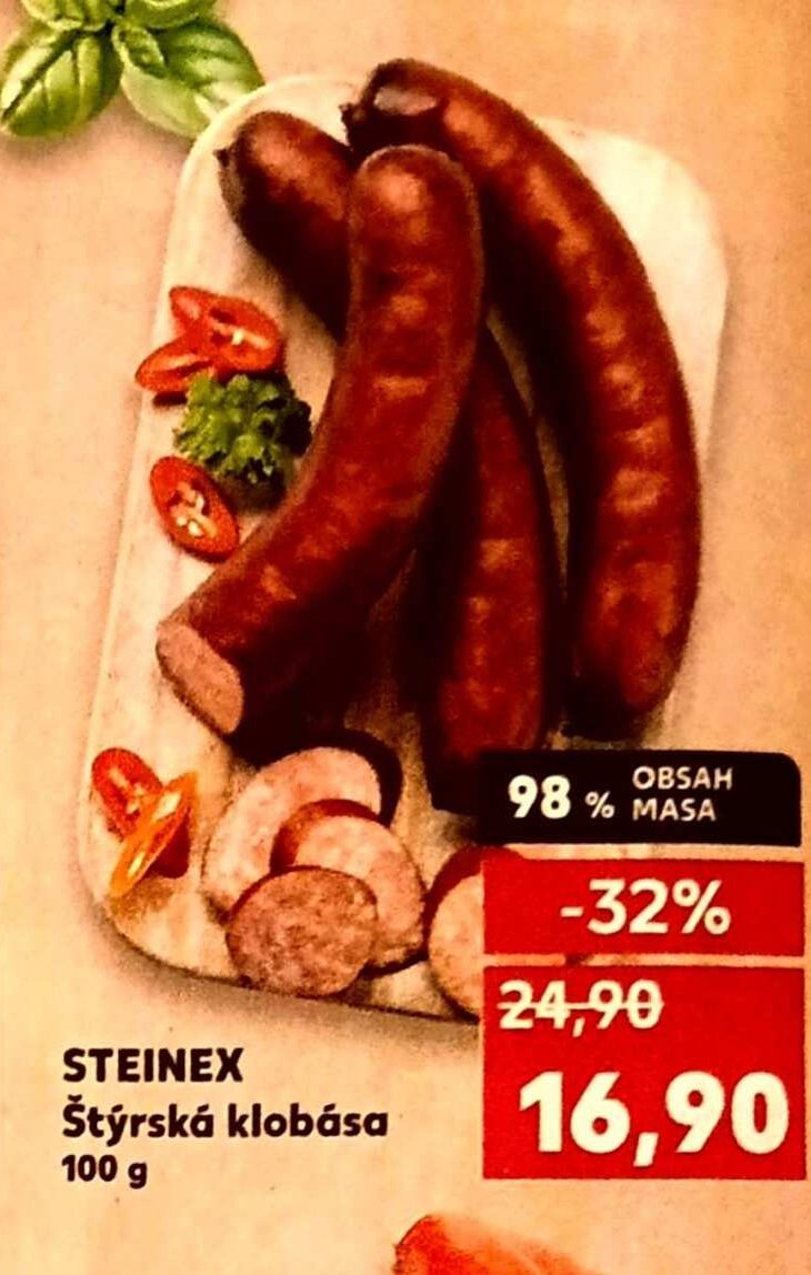 Steinex Štýrská klobása