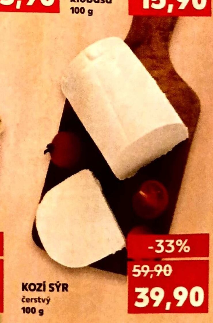 Kozí sýr čerstvý