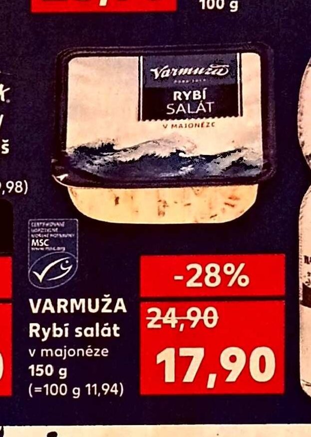 VARMUŽA Rybí salát v majonéze