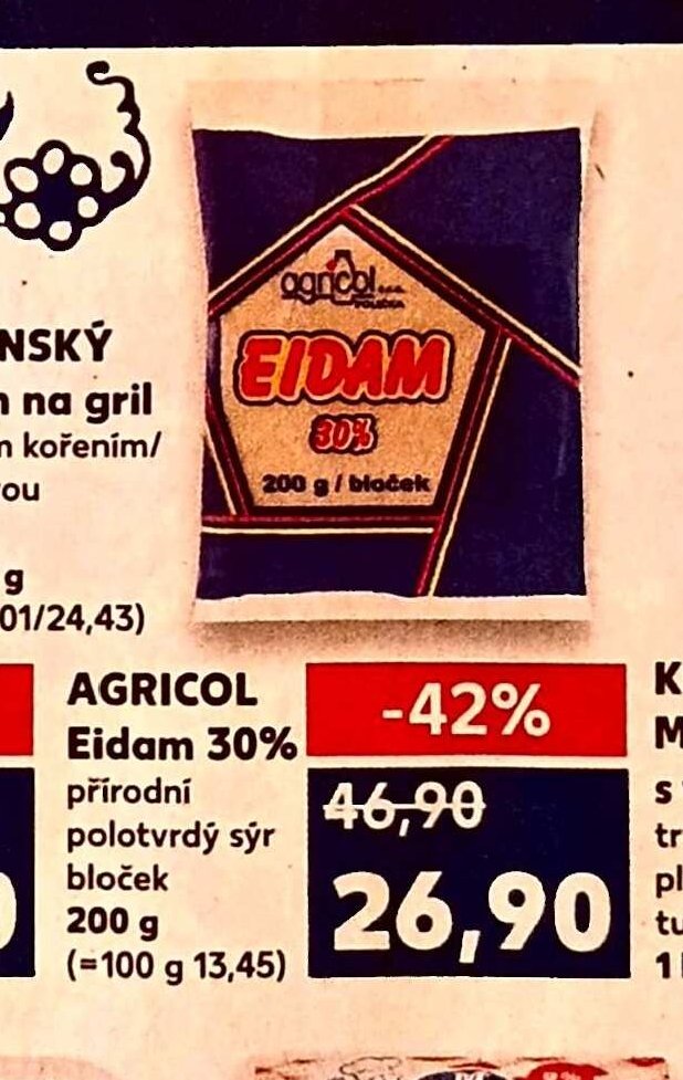 AGRICOL Eidam 30%