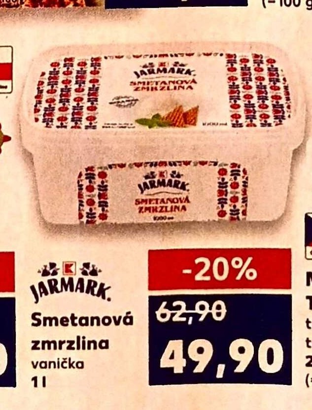 Smetanová zmrzlina