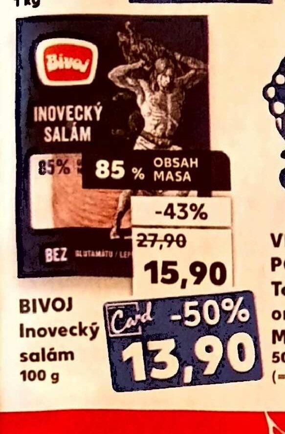 Bivoj Inovecký salám 100 g