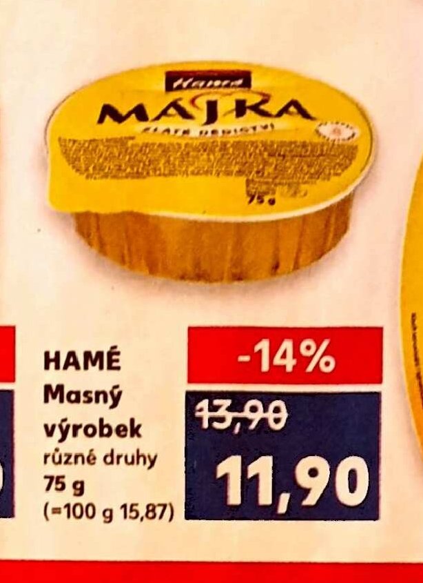 Hamé Masný výrobek různé druhy 75 g