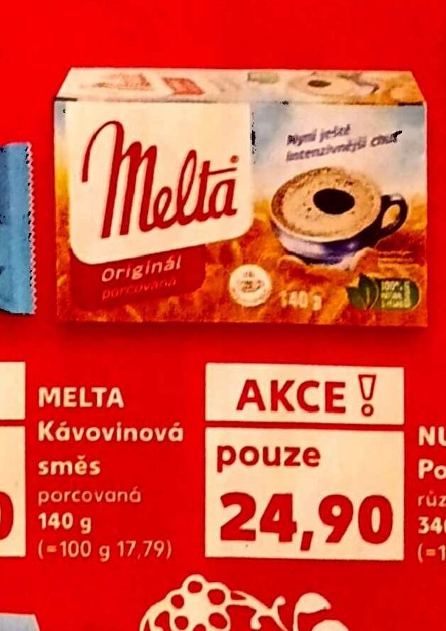 Melta Kávovinová směs porcovaná 140 g
