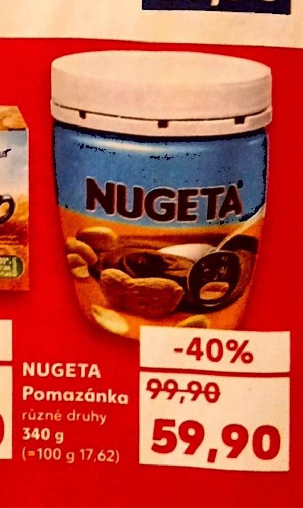 Nugeta Pomazánka různé druhy 340 g