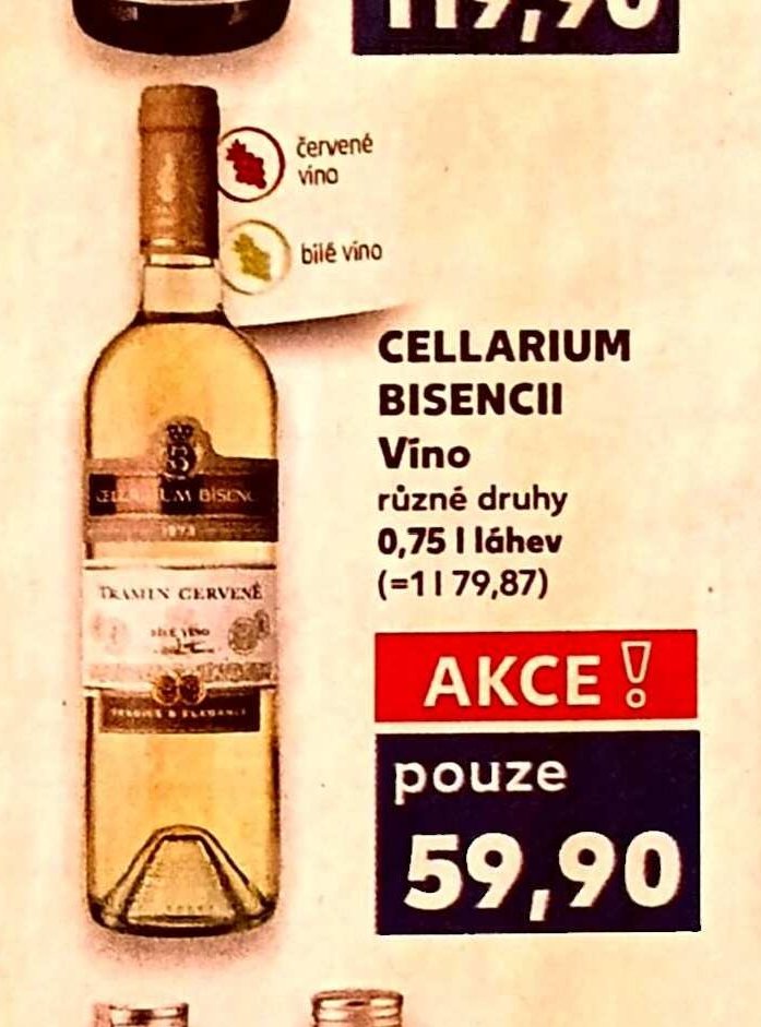 CELLARIUM BISENCII Víno