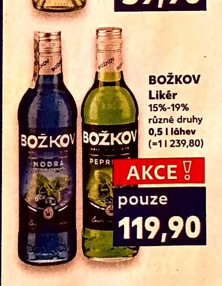 BOŽKOV Likér