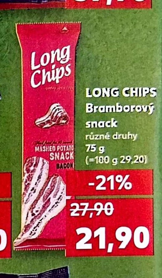 Long Chips Bramborový snack