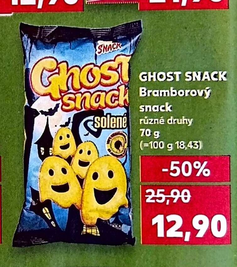 Ghost Snack Bramborový snack