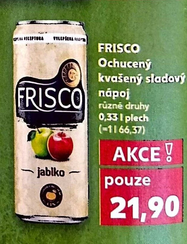 Frisco Ochucený kvašený sladový nápoj