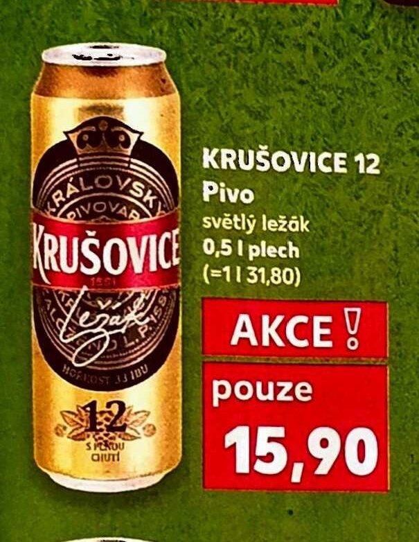 Krušovice 12 Pivo