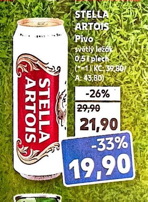 Stella Artois Pivo