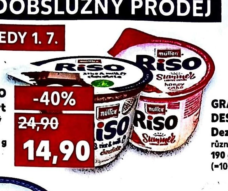 MÜLLER RISO Rýžový dezert