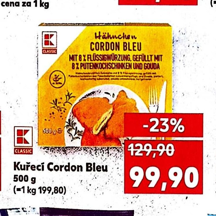 Kuřecí Cordon Bleu