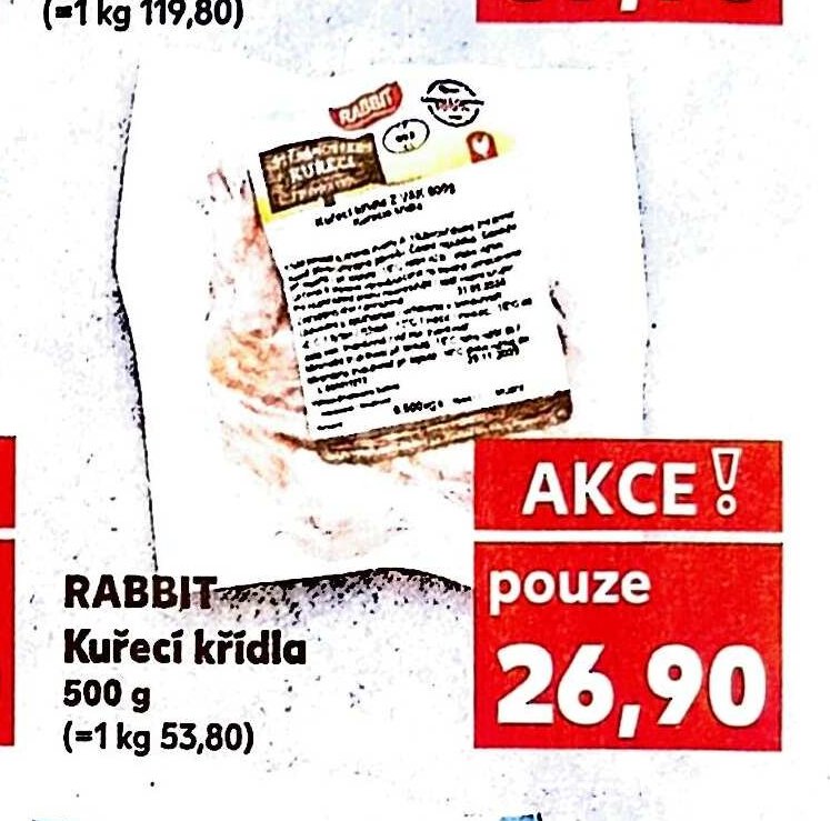 RABBIT Kuřecí křídla
