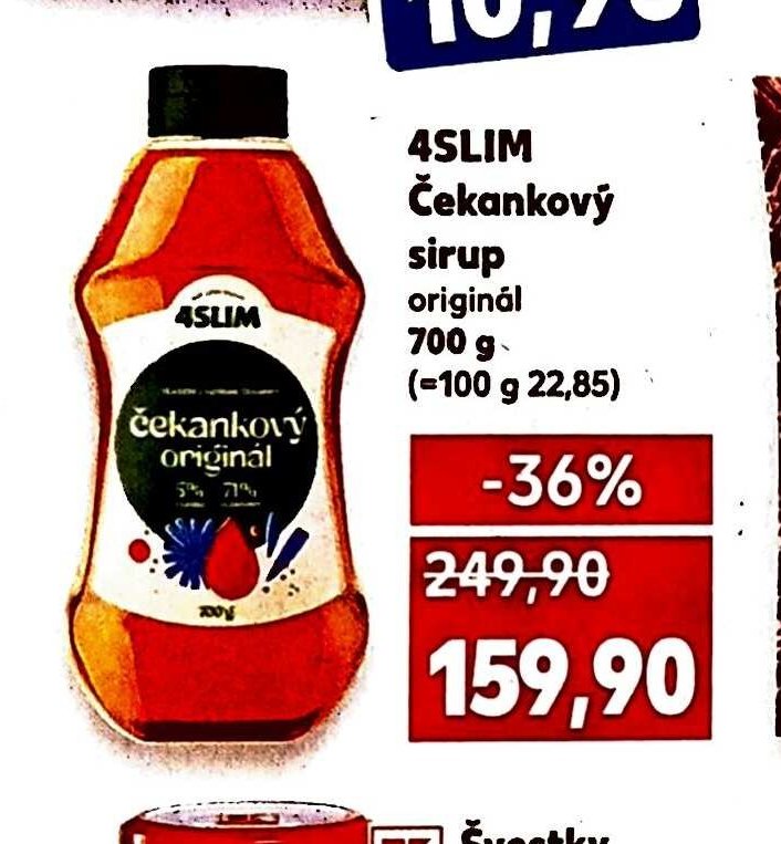 4Slim Čekankový sirup