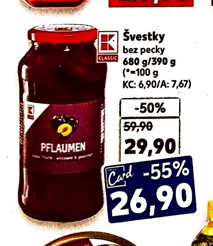 Švestky bez pecky