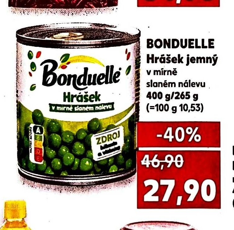 Bonduelle Hrášek jemný