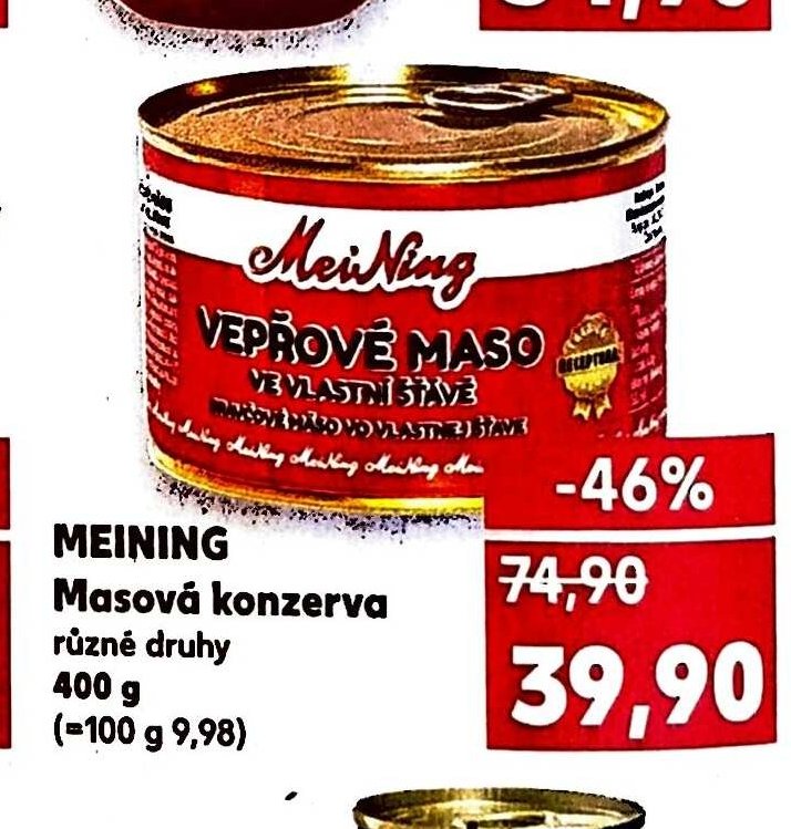 Meining Masová konzerva