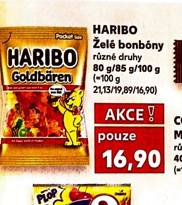 HARIBO Želé bonbóny
