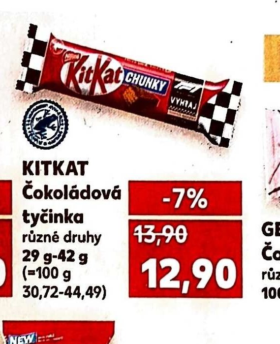 KITKAT Čokoládová tyčinka