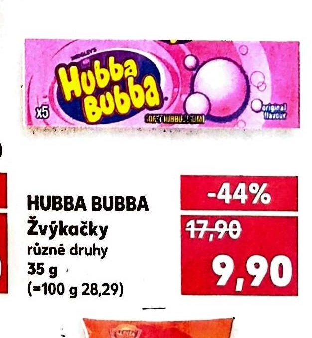 HUBBA BUBBA Žvýkačky