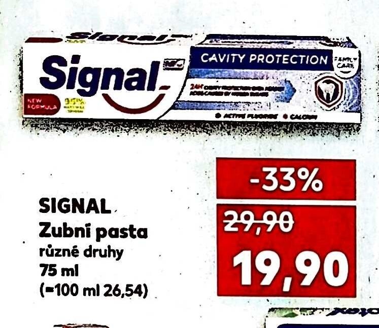 Signal Zubní pasta