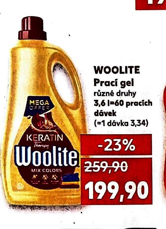 WOOLITE Prací gel