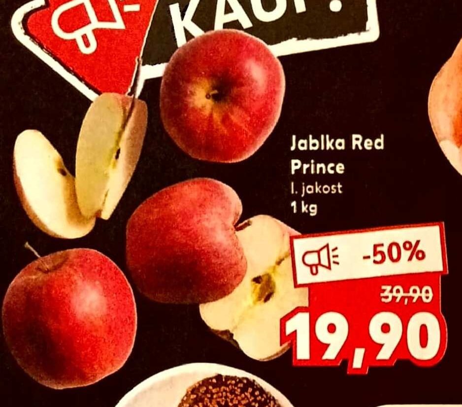 Jablka Red Prince